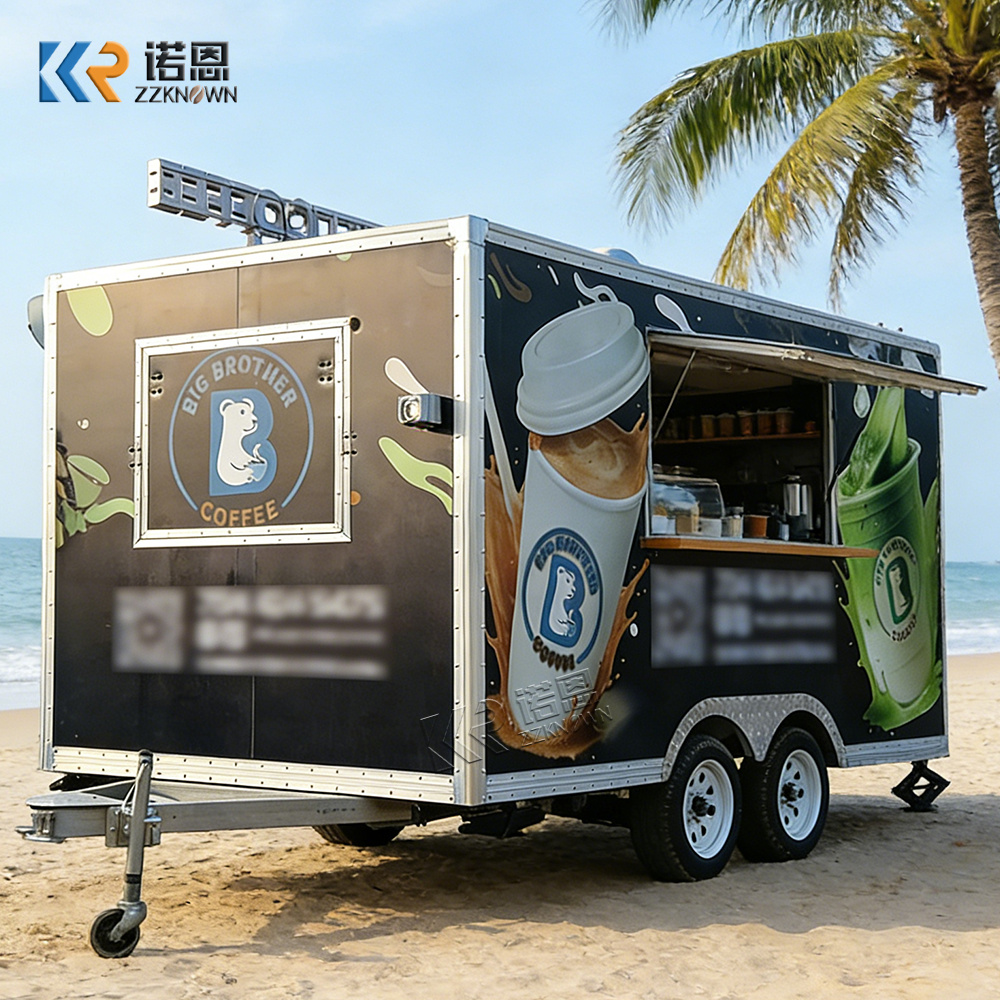 Coffee Equipment Hamburg - Mobilny przyczepa gastronomiczna do kawy, jedzenia,