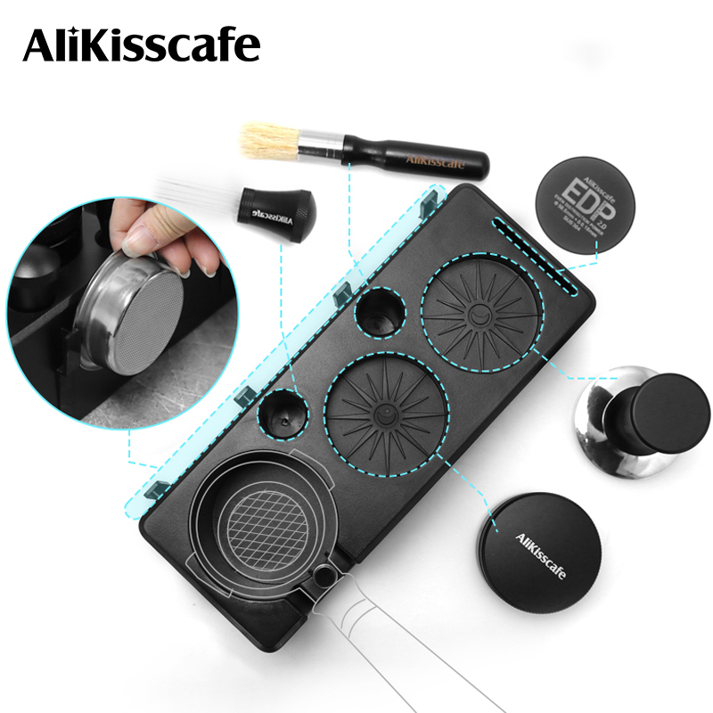 Coffee Equipment Rack - Stacja do ubijania kawy AliKisscafe, uchwyt