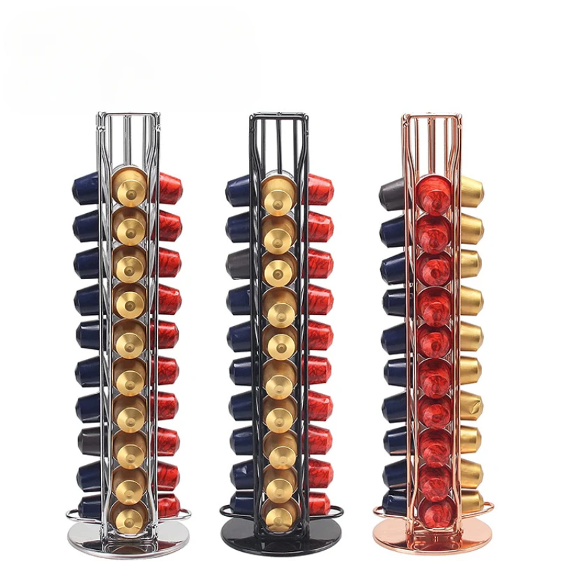 Coffee Equipment Rack - 1PC 40 kapsułek z kawą Nespresso