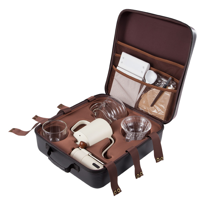 Coffee Equipment Kit - Zestaw do kawy, ręczny młynek, filiżanka,