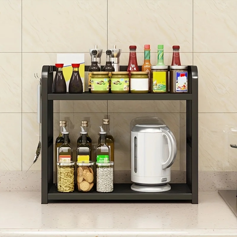 1 szt. 2-poziomowa metalowa pó – Coffee Equipment Rack recenzja i cena