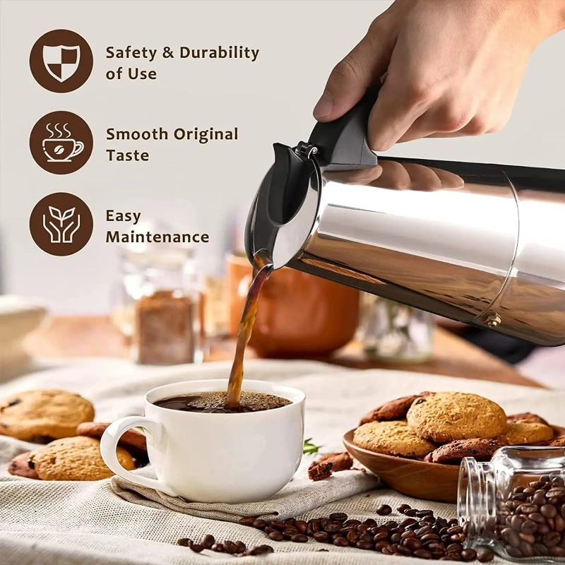 Kawiarka do moka ze stali nier – Quality Coffee Equipment recenzja i cena