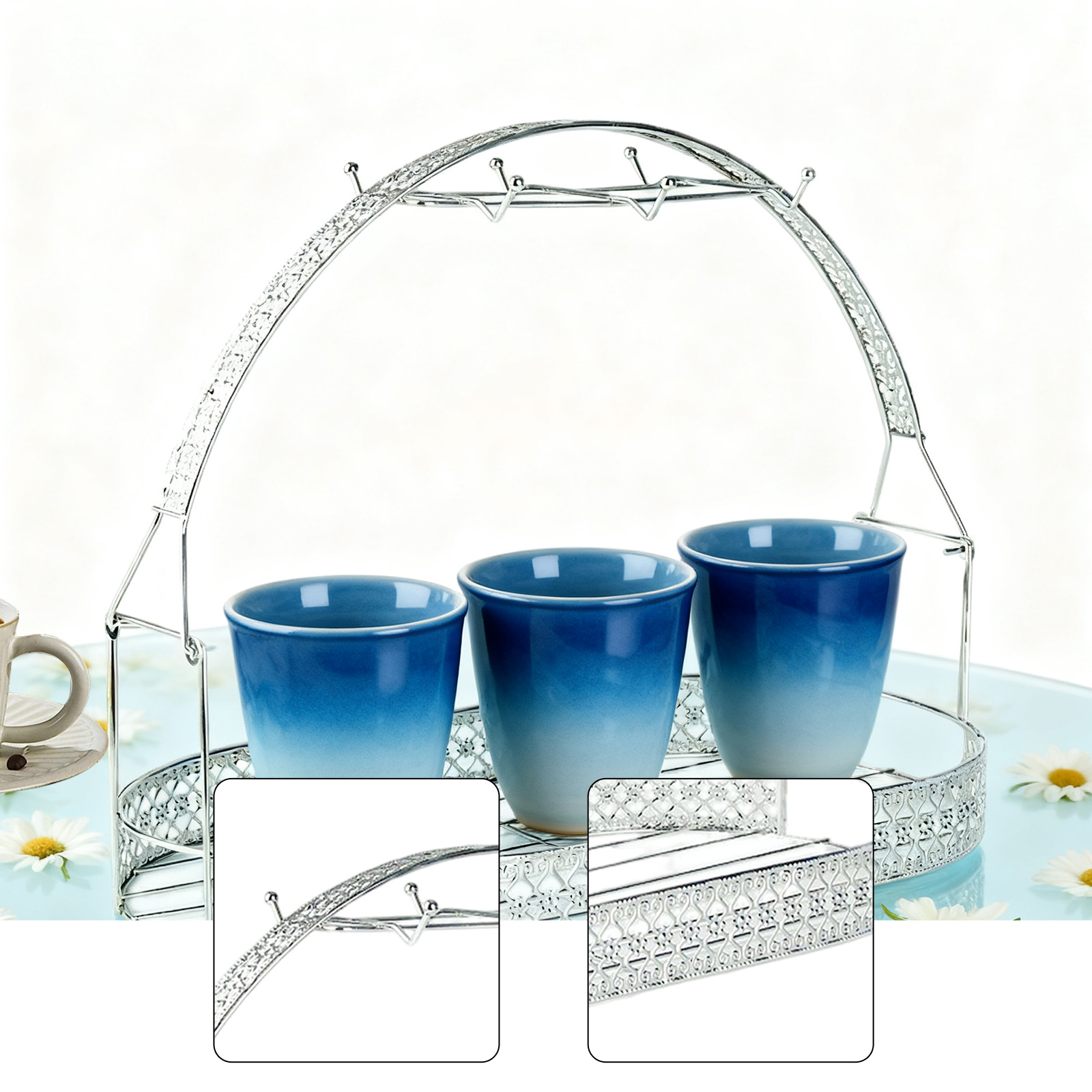 Kreatywny stojak na kubki, org – Coffee Equipment Rack recenzja i cena