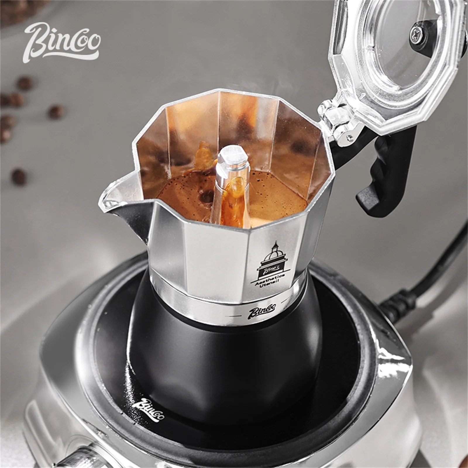 BINCOO Dwu-zaworowy Moka Pot,  – Quality Coffee Equipment recenzja i cena