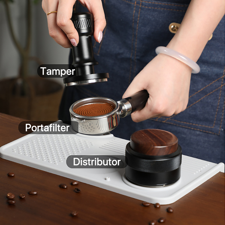 Stacja do ubijania kawy, mata, – Coffee Equipment Rack recenzja i cena