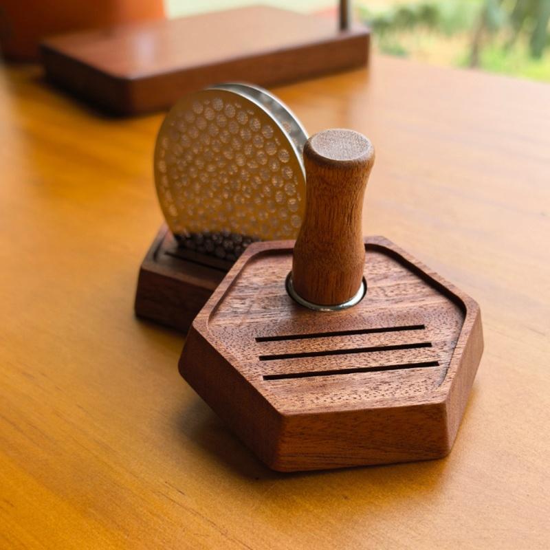 Uniwersalny drewniany stojak n – Coffee Equipment Rack recenzja i cena