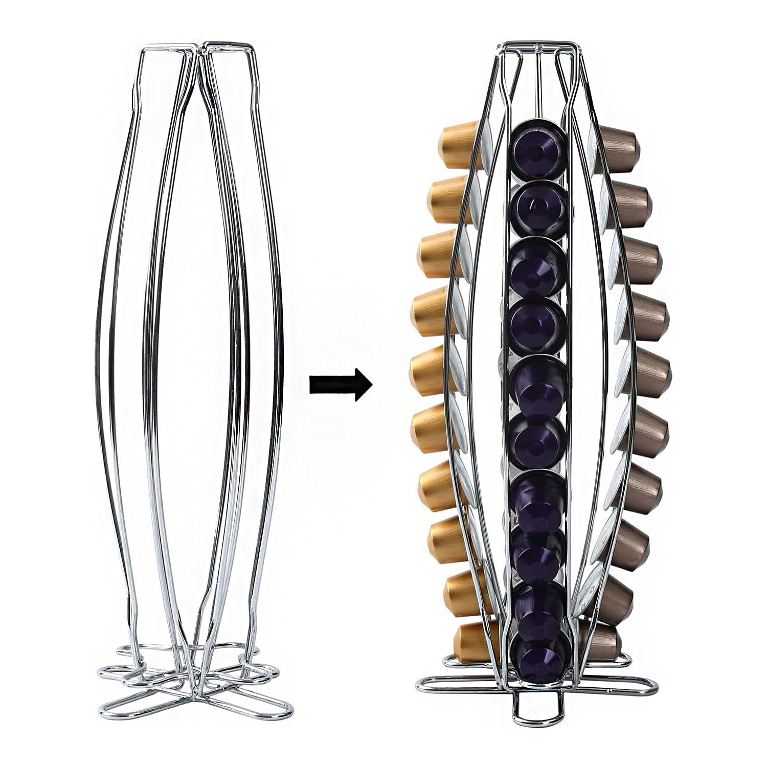 Lorena Obrotowy Uchwyt na Kaps – Coffee Equipment Rack recenzja i cena