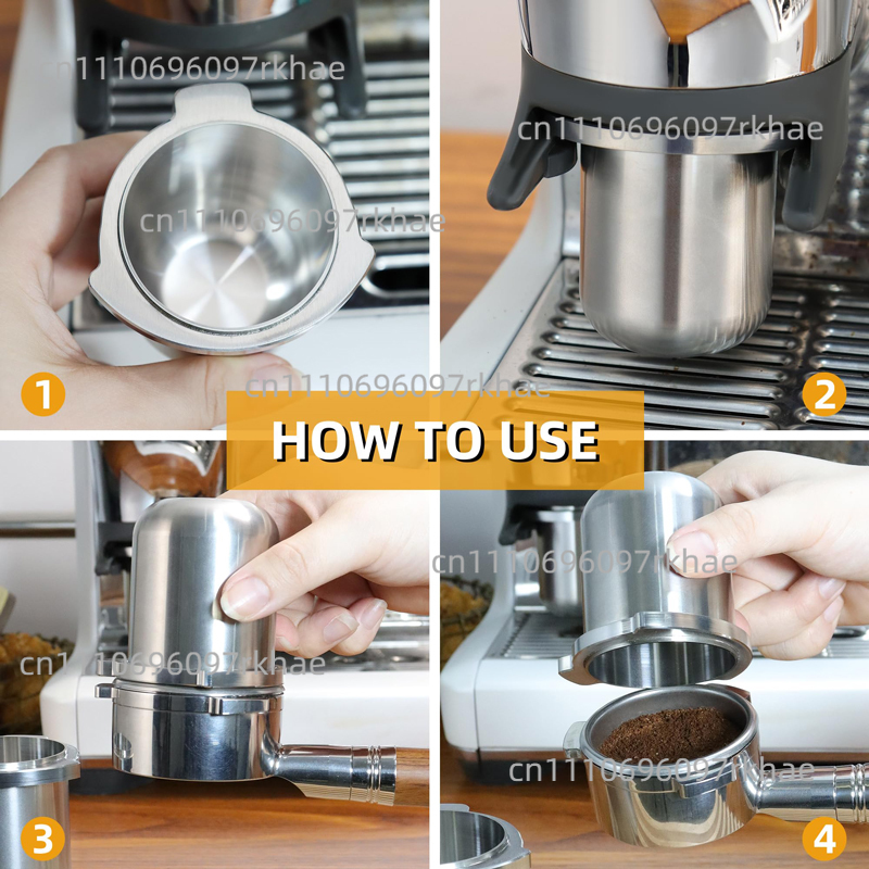 Dozownik do kawy 53,3 mm, kube – Breville Espresso Barista Express recenzja i cena